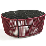 Cartagenas Marble Coffee Table - Purple / Black Marble