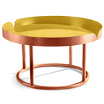 Victorias Coffee Table - Copper/ Curry Yellow
