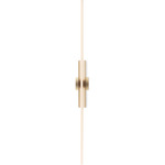 Fly Ap Wall Sconce - Satin Golden Nickel