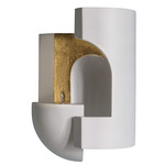 SOUL Wall Sconce - White / Gold