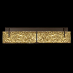 Terra Bathroom Vanity Light - Bronze / Antiqued Gold Leaf