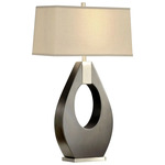 Pearson Table Lamp - Pecan Wood / Tan