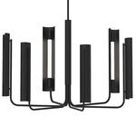 Carson Chandelier - Midnight Black / White