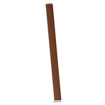 Pencil Vertical Cordless Wall Sconce - Rust