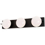 Gates Bathroom Vanity Light - Black / White