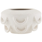 Paloma Vase - Ivory Crackle