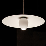 Ovonelpiatto Pendant - White / Matte White