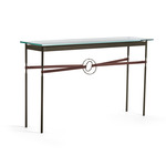 Equus Console Table - Oil Rubbed Bronze / Natural Iron