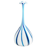 Dulcet Vase - Blue / White