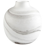 Moon Mist Vase - White