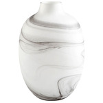 Moon Mist Vase - White