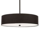 Everly Convertible Pendant - Matte Black / Black