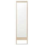 A Line Mirror - White Oak