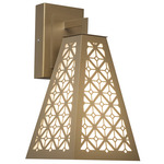 Akut 22484 Wall Sconce - New Brass / Opal Acrylic