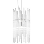 Diadema LED Pendant - Glossy Chrome / Crystal