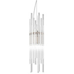 Diadema LED Pendant - Matte Bronze / Crystal