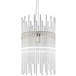 Diadema LED Pendant - Matte Bronze / Crystal