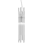 Diadema LED Pendant - Glossy Chrome / Crystal