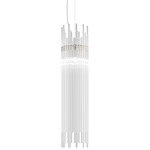 Diadema LED Pendant - Matte Bronze / Crystal