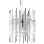 Diadema LED Pendant - Matte Bronze / Crystal