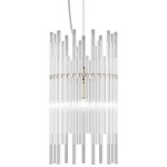 Diadema LED Pendant - Matte Bronze / Crystal