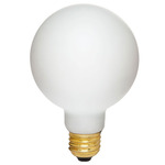 Porcelain II Med Base Globe 6W 120V 2700K 95CRI 2-Pack - Matte White