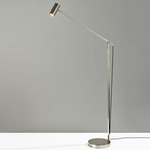 Turrell Floor Lamp - Polished Nickel