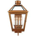 Hyannis Outdoor Wall Sconce - Copper / Clear