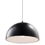 Dome Radiance Pendant - Dark Bronze / Carbon