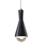 Erlen Pendant - Polished Chrome / Carbon