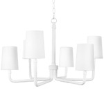 Coastal Living Boracay Chandelier - White / White