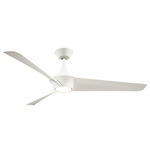 Emiko Ceiling Fan - Matte White