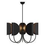 Seno Chandelier - Matte Black