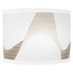 Wave Wall Sconce - White / Brown