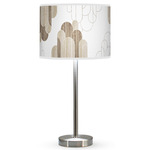 Arch Hudson Table Lamp - Silver / Brown