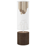 Arch Column Table Lamp - Brown