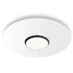 Sky Dome Wall/Ceiling Light - Matte Black / White