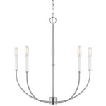 Greenwich Two Tier Chandelier - Brushed Nickel