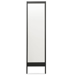 A Line Mirror - Black Stained Oak