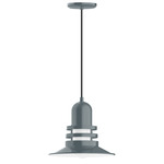 Atomic Pendant - Slate Gray / Frosted