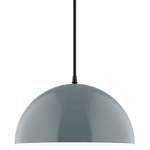 Axis Dome Pendant - Slate Gray