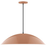 Axis Half Dome Pendant - Terracotta