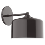 J-Series Jar Straight Arm Wall Light - Architectural Bronze