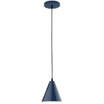 J-Series Cone Pendant - Navy