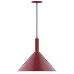 Stack Cone Pendant - Barn Red