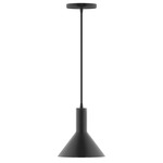 Stack Cone Pendant - Black