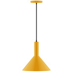 Stack Cone Pendant - Bright Yellow