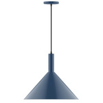 Stack Cone Pendant - Navy