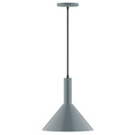 Stack Cone Pendant - Slate Gray