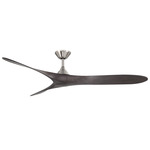 Malibu Smart Ceiling Fan - Brushed Nickel / Ebony